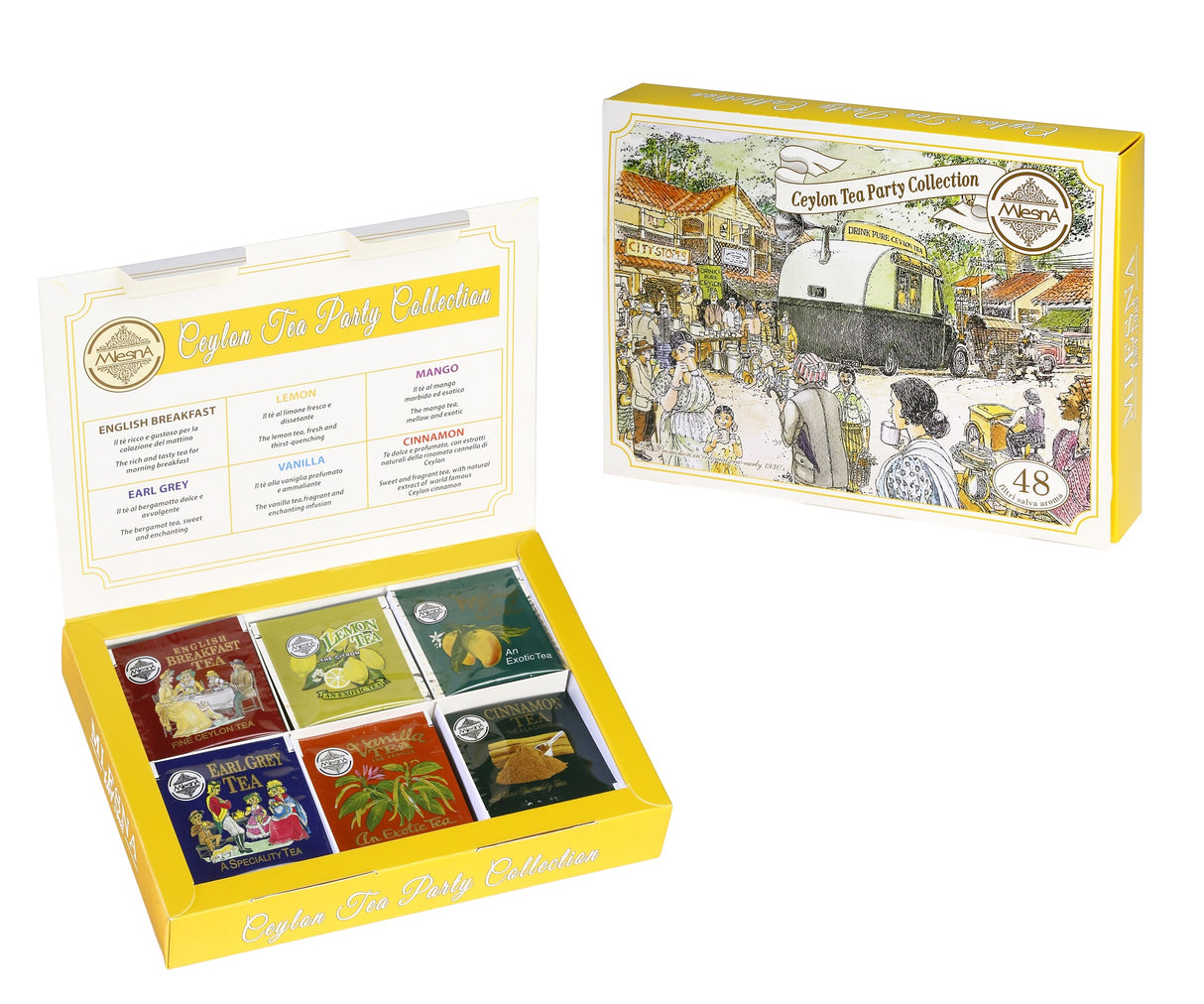 Scatola regalo Ceylon Tea Party Collection