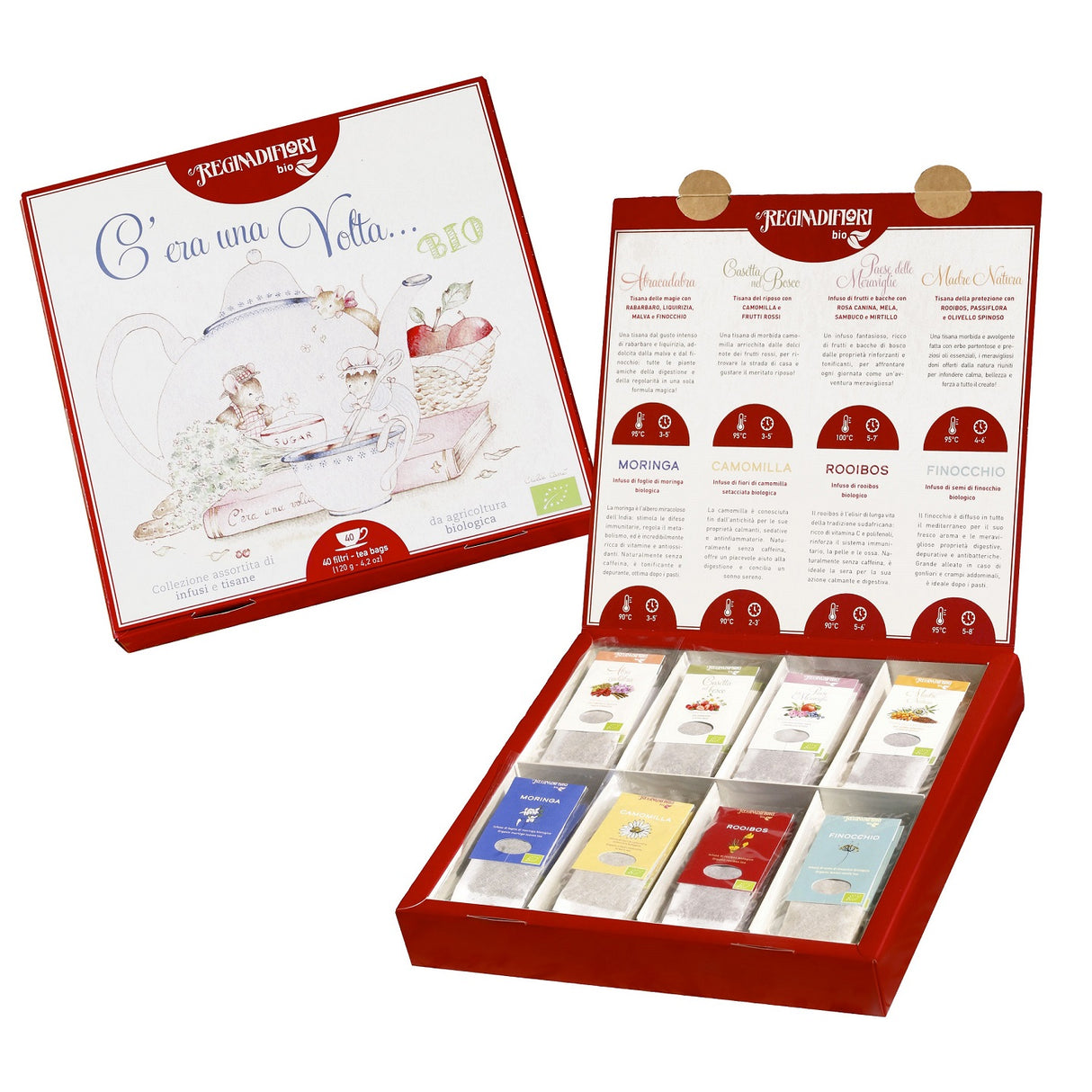 C'era una volta - collezione assortita Infusi e Tisane BIO